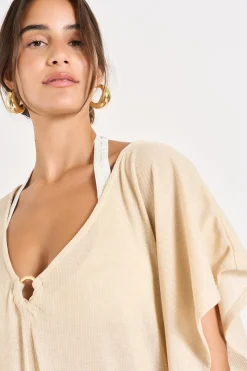 TUNIQUE BEACHWEAR Mordoré YASMINE HAMAMET