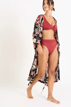 TUNIQUE BEACHWEAR Noir TOKYO MESQUIDA